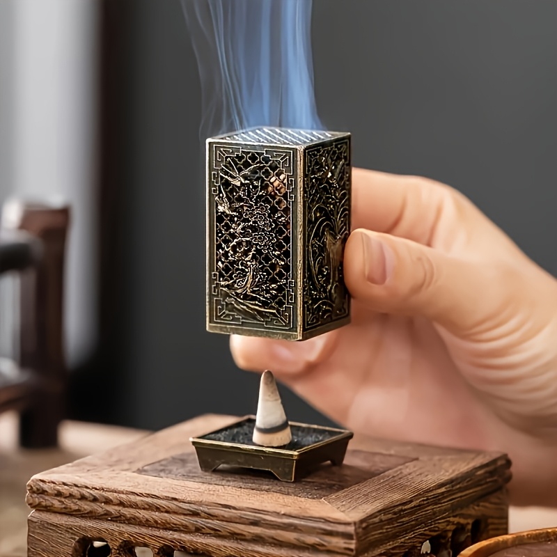 Home Fragrance Aroma Set - 2-Piece Traditional Chinese Incense Holder Set