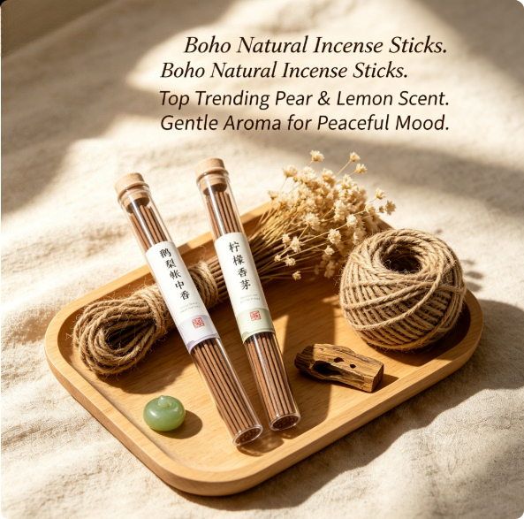 Home Fragrance Aroma Set - Hot Sale Natural Incense Sticks Set