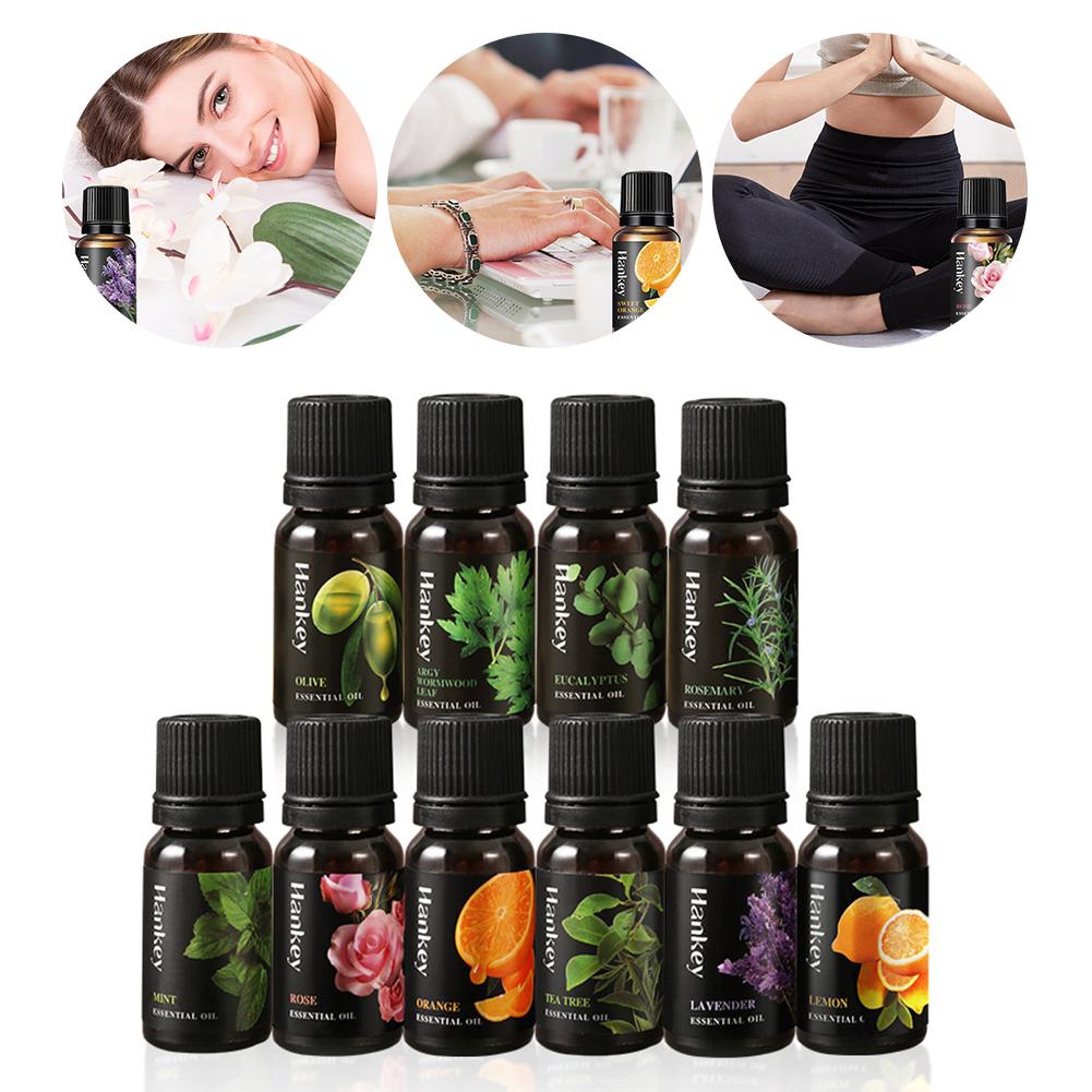 Home Fragrance Aroma Set - 10ml Natural Plant Essential Oil Set
