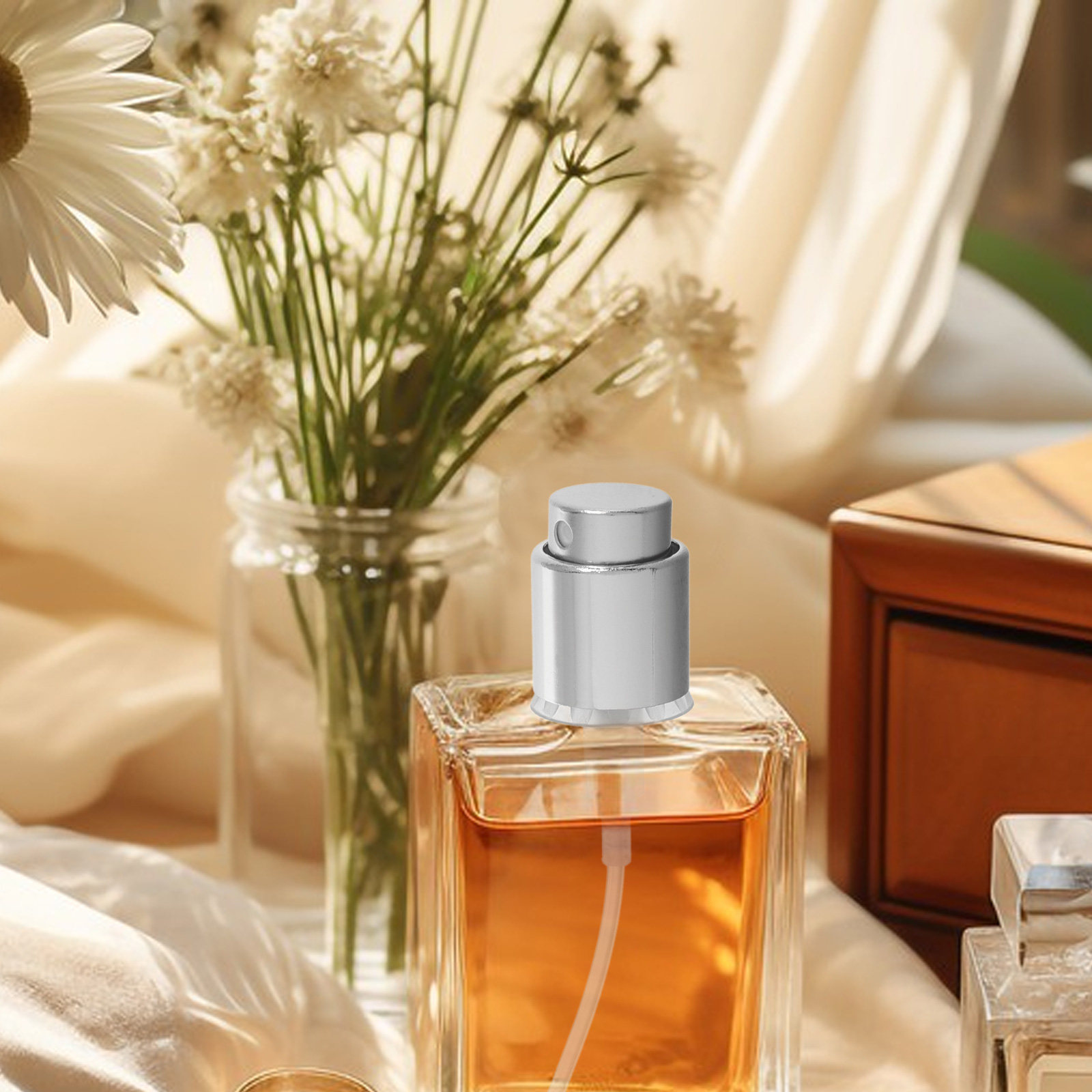 1Set Perfume Bottle Pump Spray - Home Fragrance Edg review and price