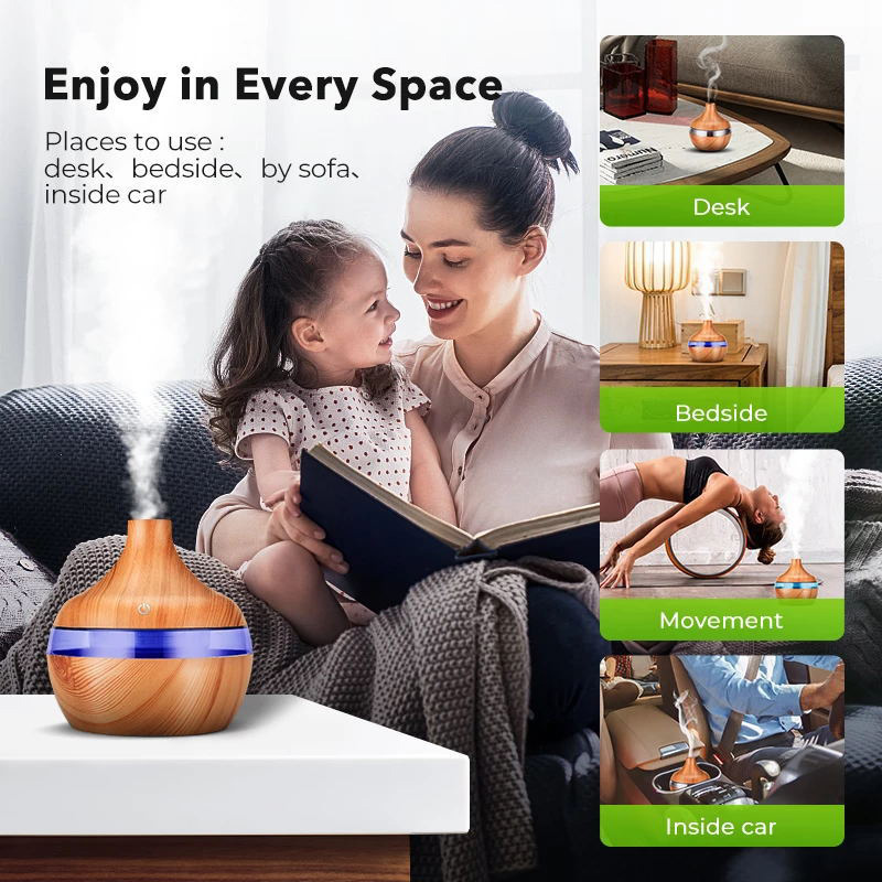 300ML Wood Grain Air Humidifie - Home Fragrance Glade review and price