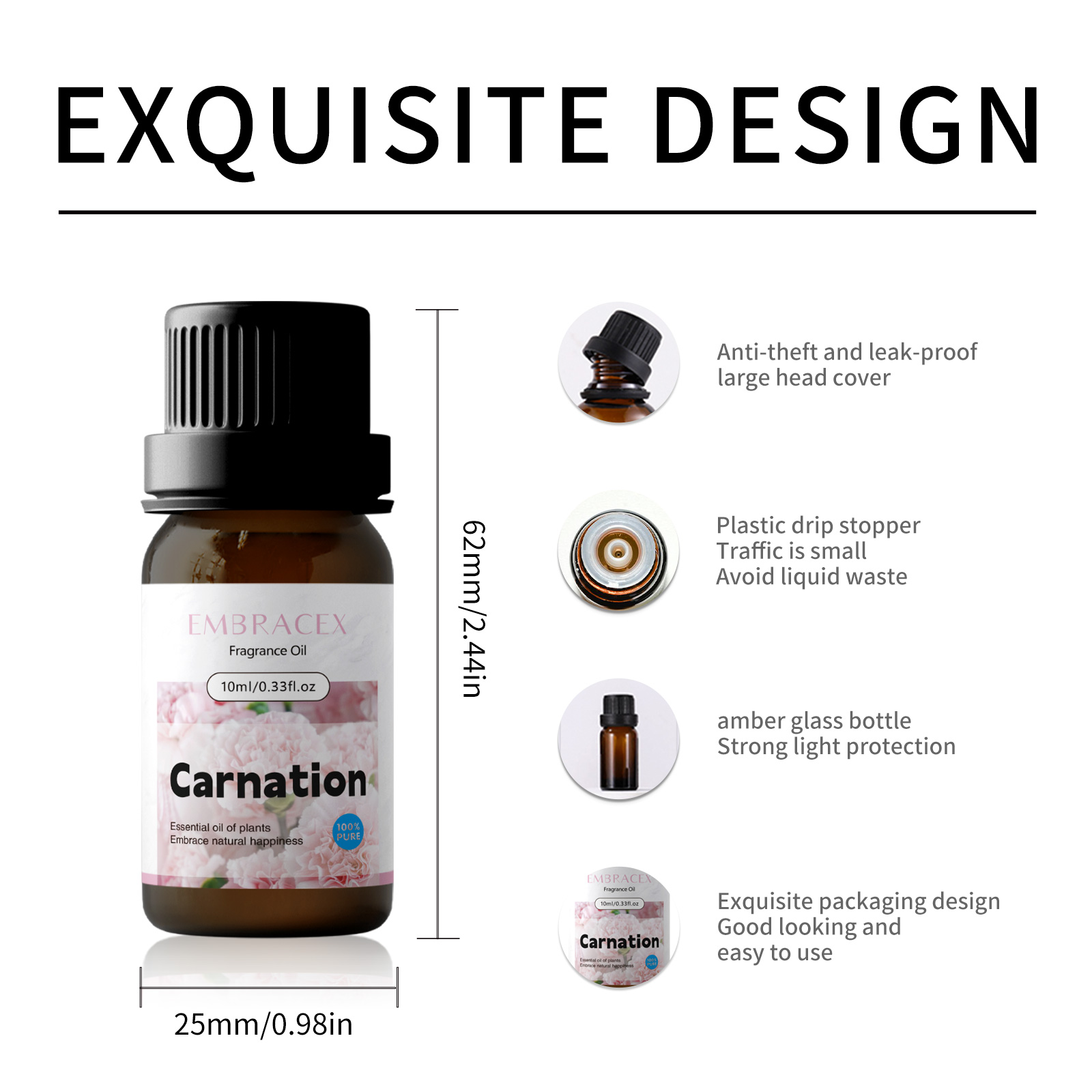 10ml Carnation Essential Oil F - Home Fragrance Oil review and price