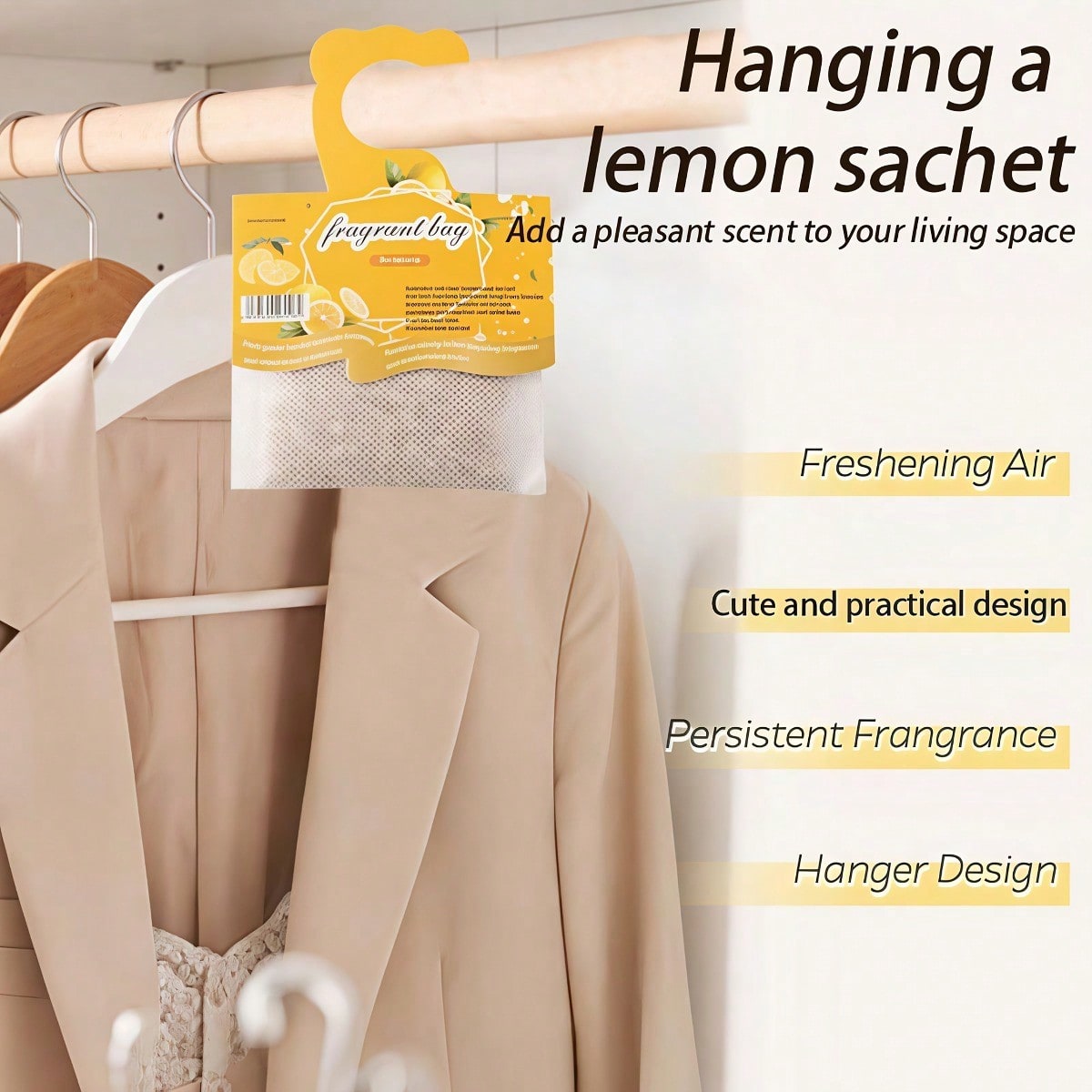 Hanging Lemon Scented Sachets, - Home Fragrance Verbena review and price