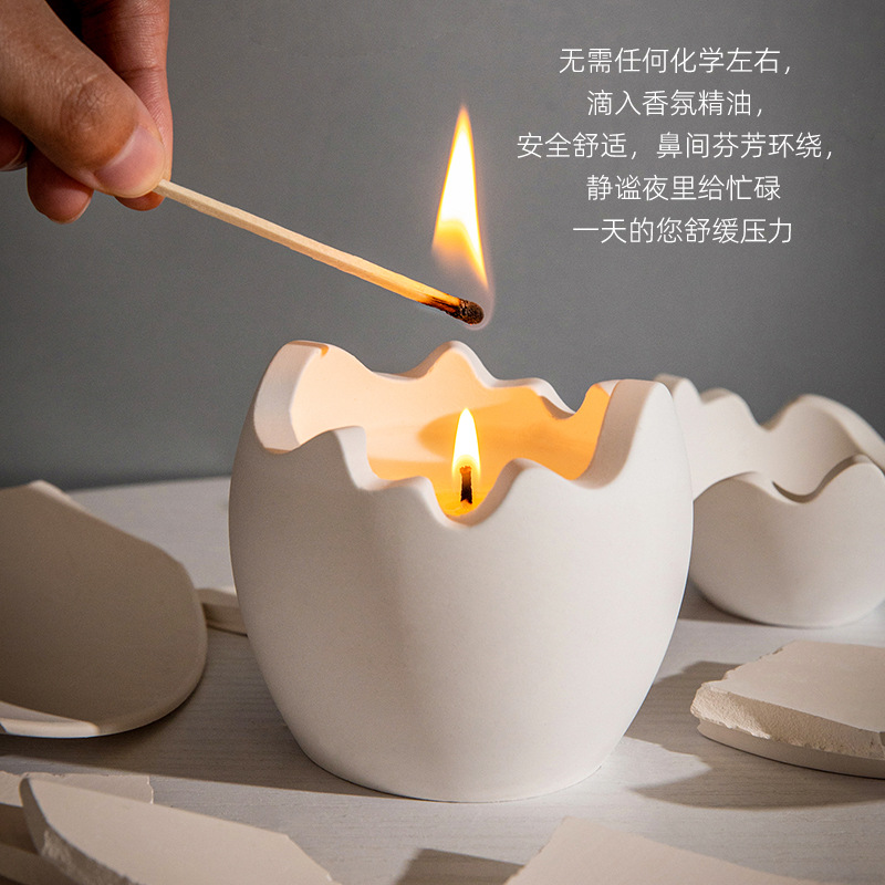 Eggshell Scented Candle Gift S - Home Fragrance Aroma Set review and price