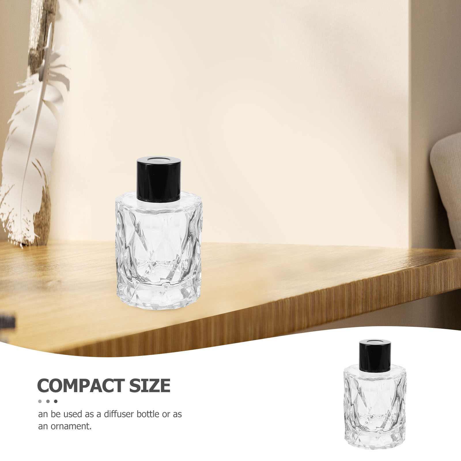 4Pcs Glass Diffuser Bottle Exq - Home Fragrance Glade review and price