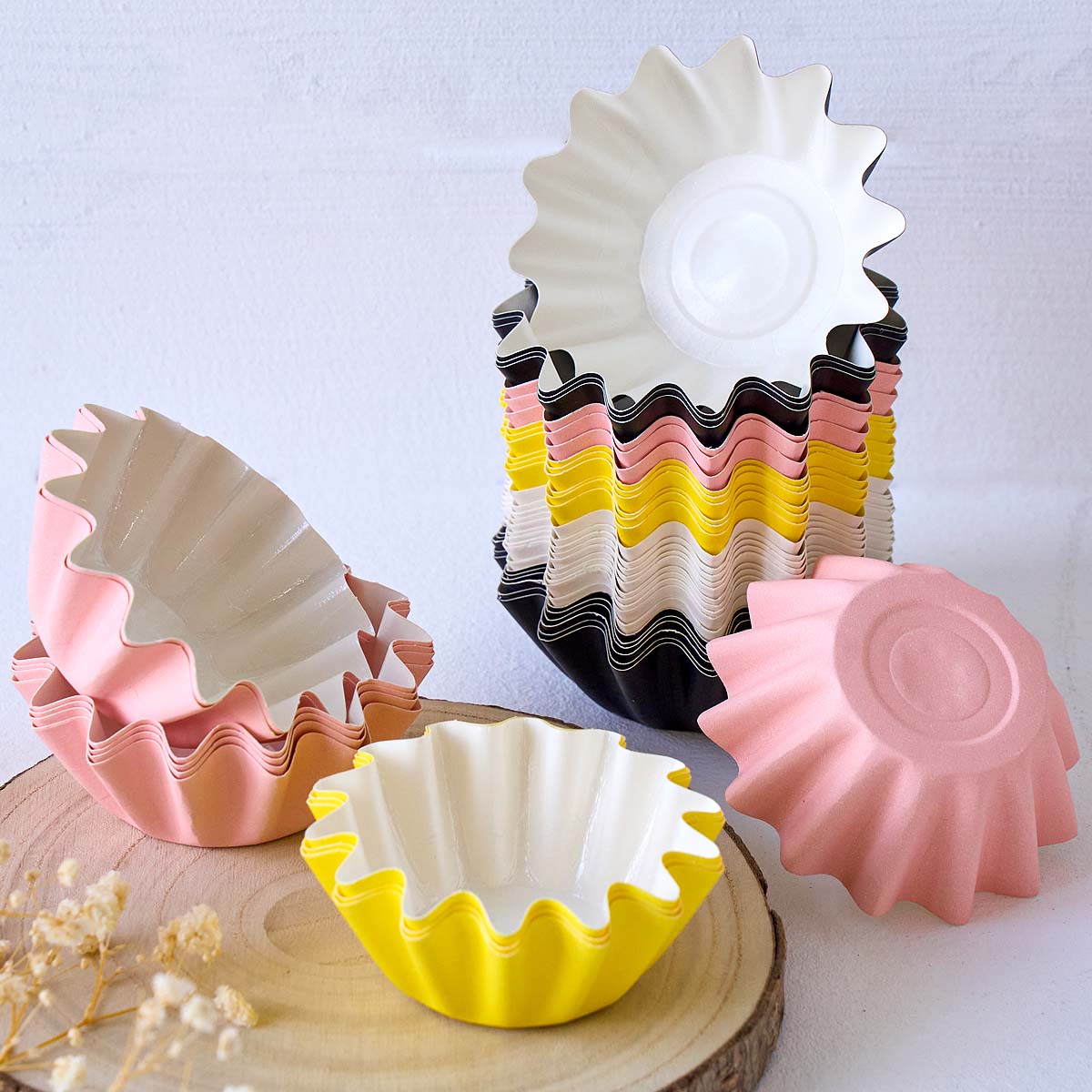 10pcs Wave Edge Wax Coated Pap - Home Fragrance Edg review and price