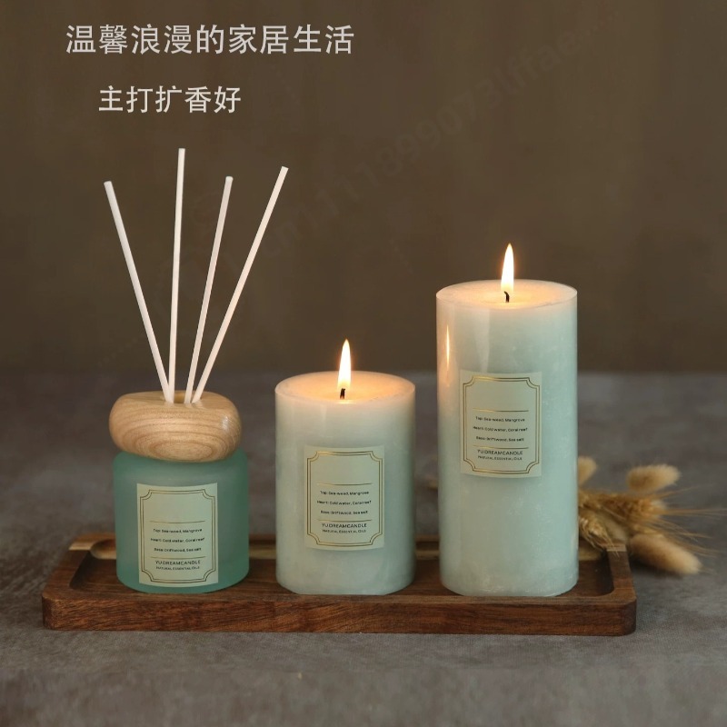 Large Glass Scented Candle Gif - Home Fragrance Large review and price